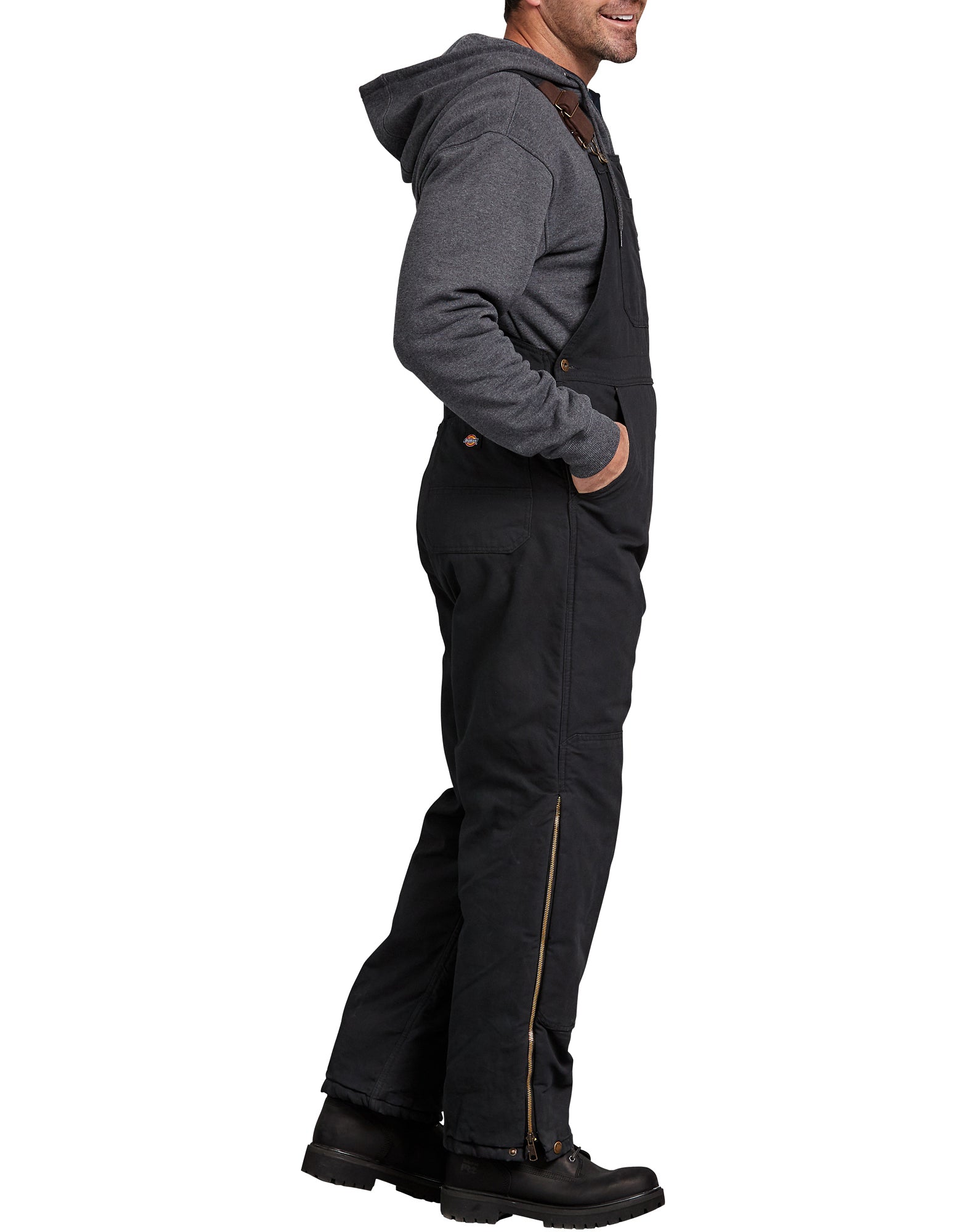 "Sanded Duck Insulated Bib Overalls"