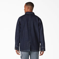 "Rinsed Denim Chore Coat"