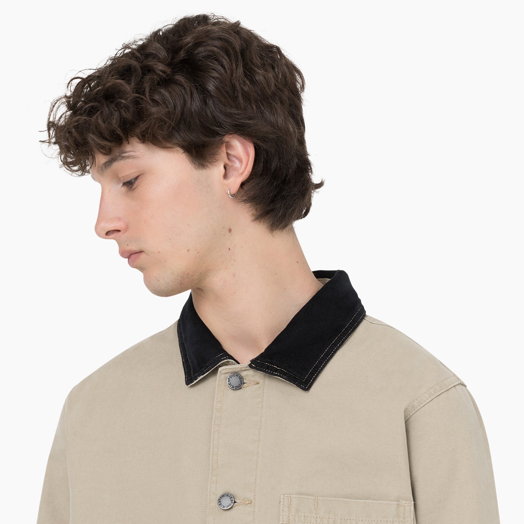 "Stonewashed Duck Unlined Chore Coat"