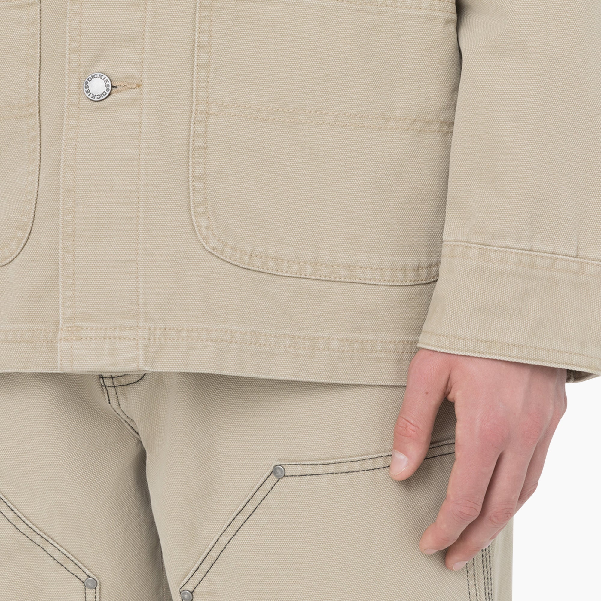 "Stonewashed Duck Unlined Chore Coat"