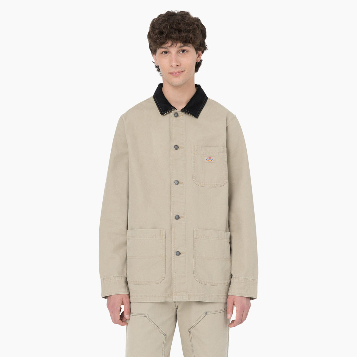 "Stonewashed Duck Unlined Chore Coat"