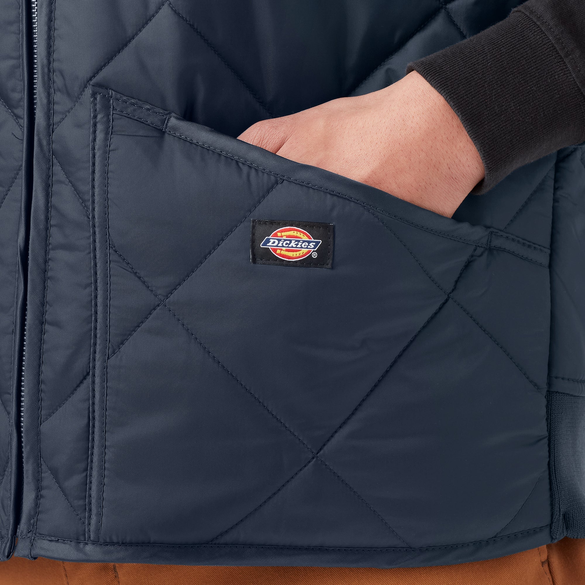 "Diamond Quilted Vest"