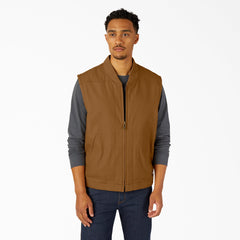 "High Pile Fleece Lined Duck Vest"