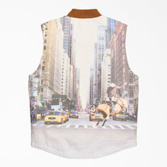 "New York Sunshine x Dickies City Cowboy Vest"