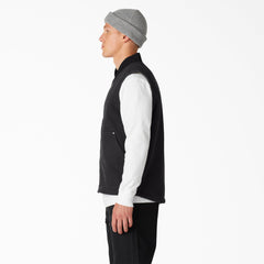 "Stonewashed Duck High Pile Fleece Lined Vest"
