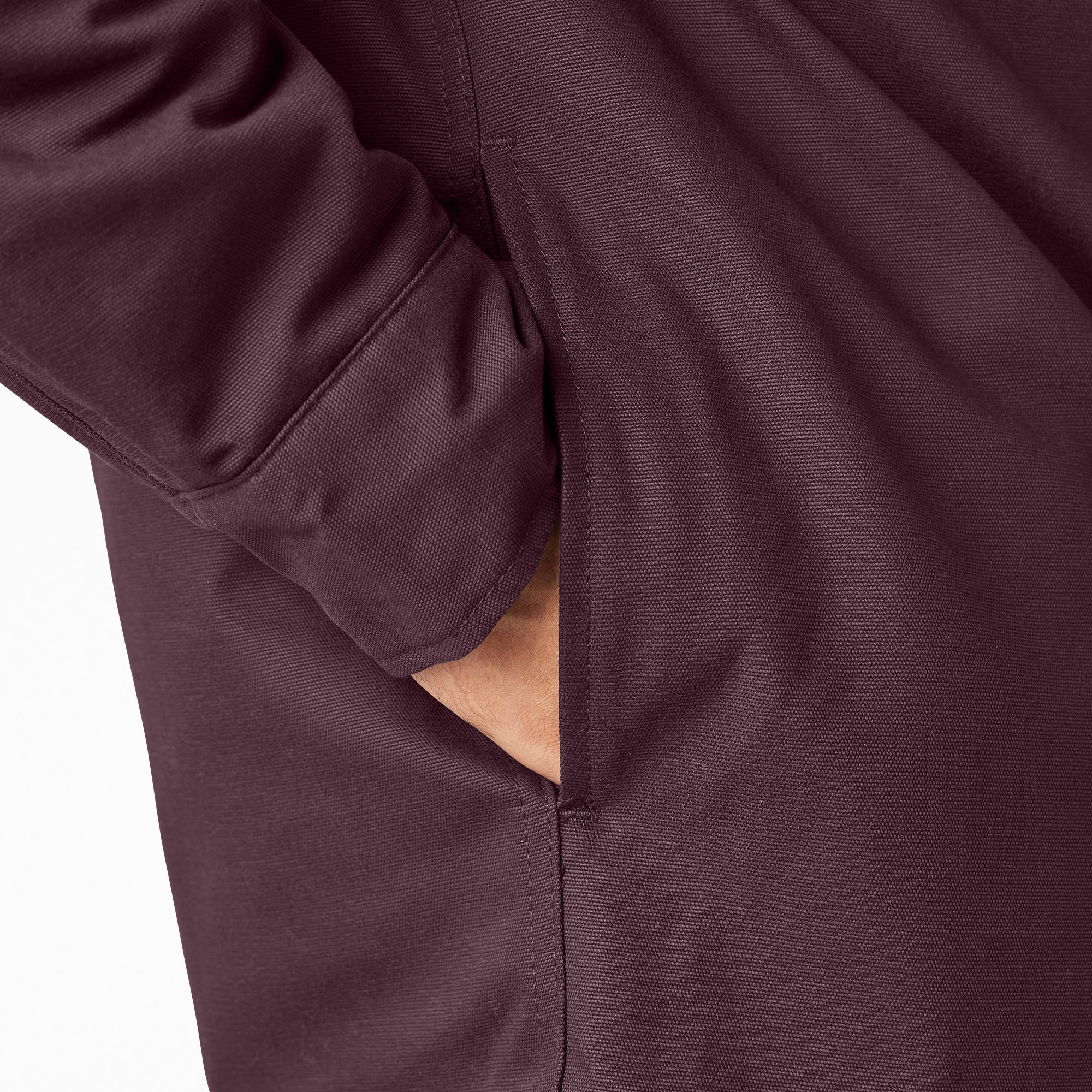 "Duck Hooded Shirt Jacket"