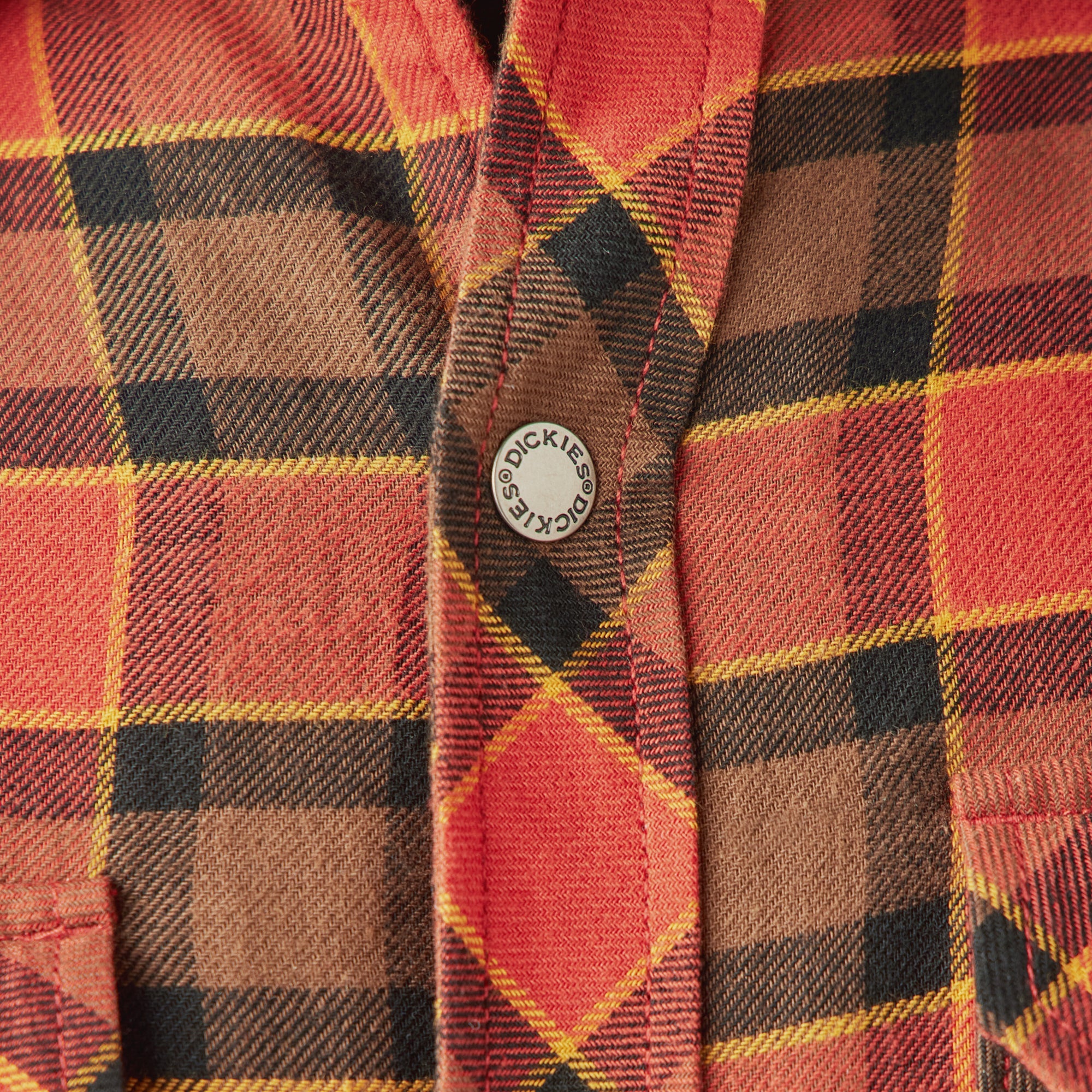 "Water Repellent Flannel Hooded Shirt Jacket"
