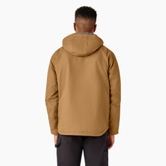 "Duck Canvas High Pile Fleece Lined Jacket"