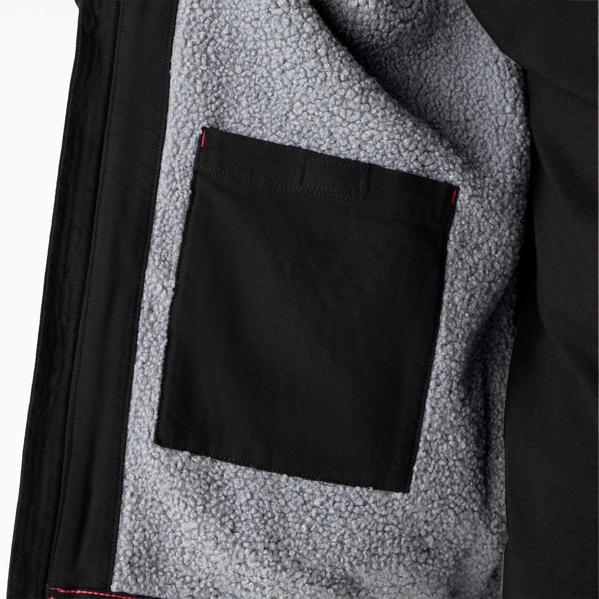 "Duck Canvas High Pile Fleece Lined Jacket"