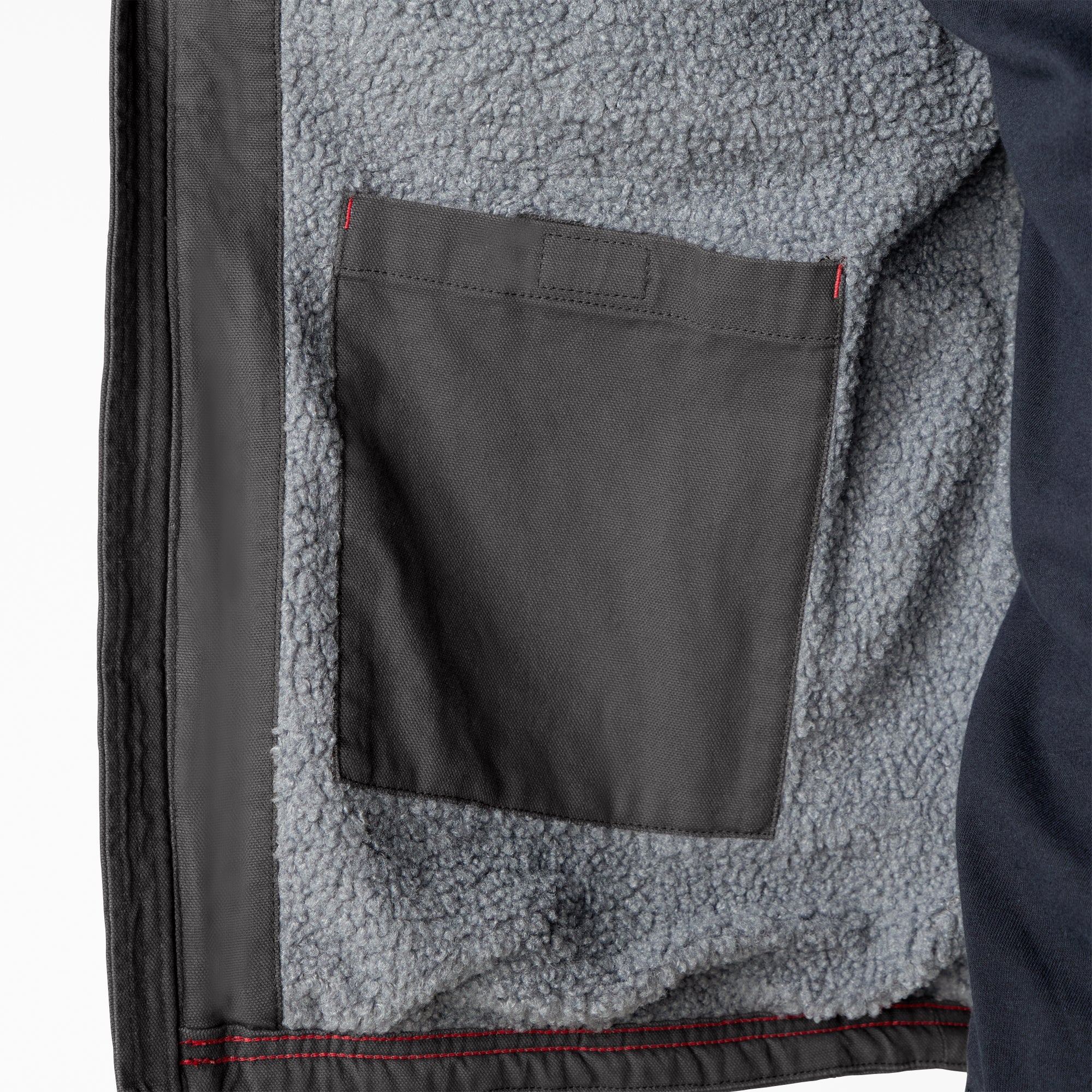 "Duck Canvas High Pile Fleece Lined Jacket"