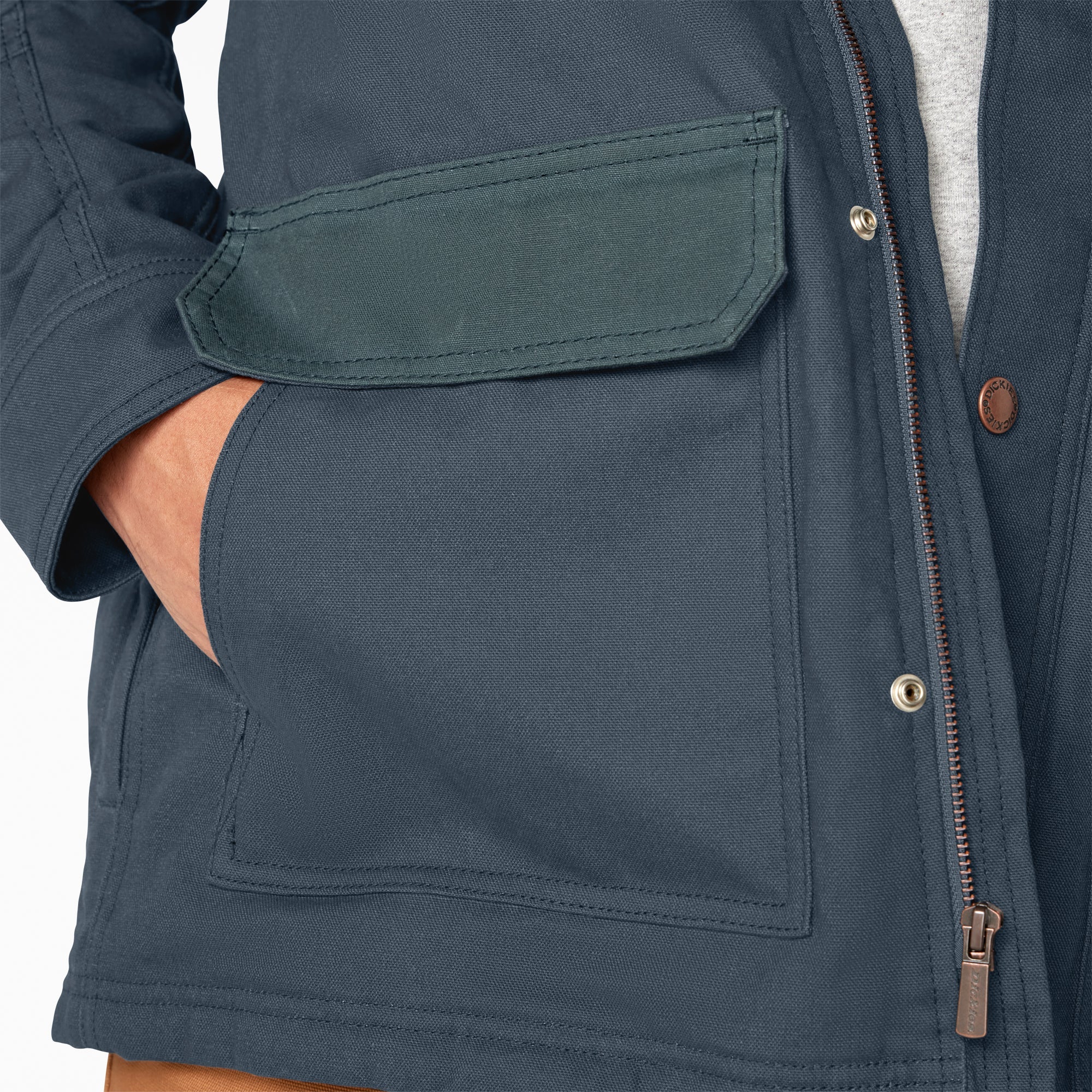 "Waxed Canvas Chore Coat"