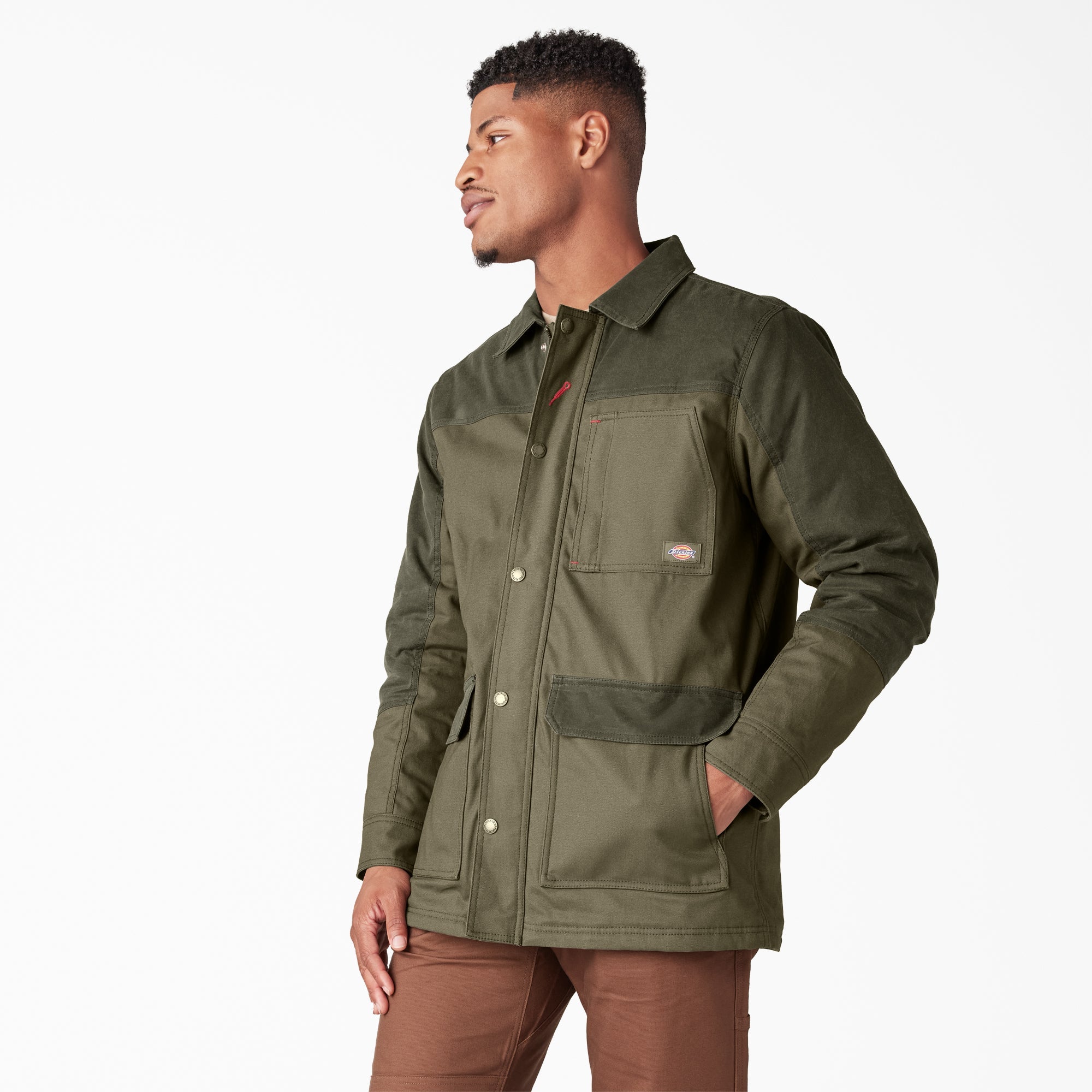 "Waxed Canvas Chore Coat"