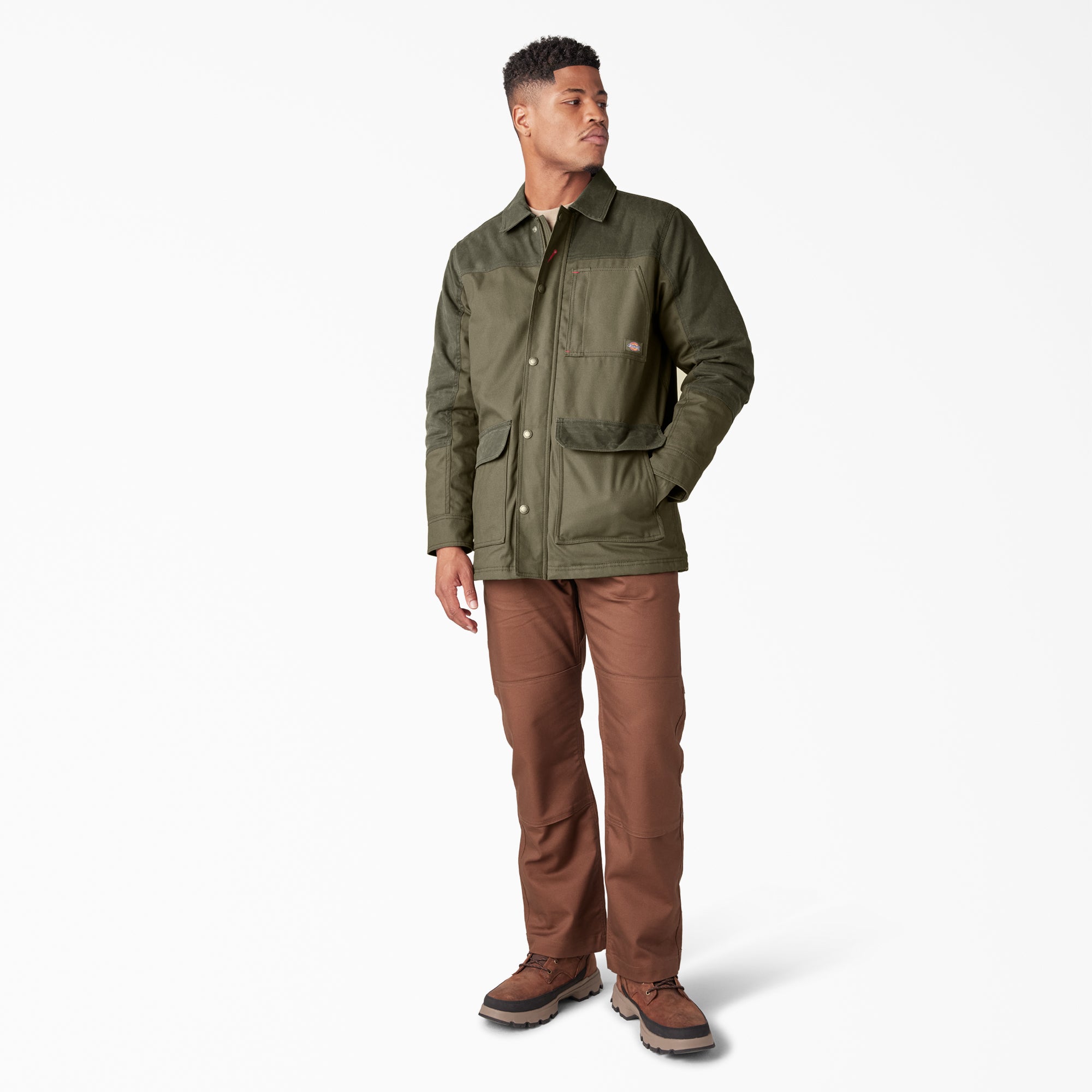 "Waxed Canvas Chore Coat"