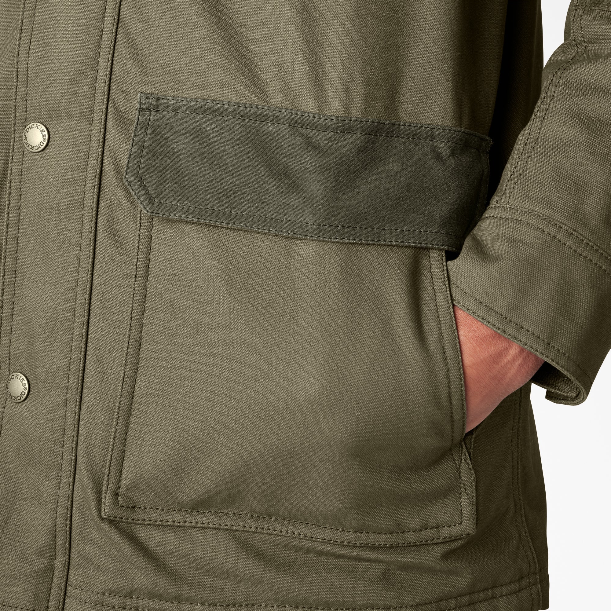 "Waxed Canvas Chore Coat"