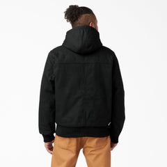 "Rigid Duck Hooded Jacket"