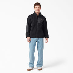 "Red Chute Fleece Jacket"