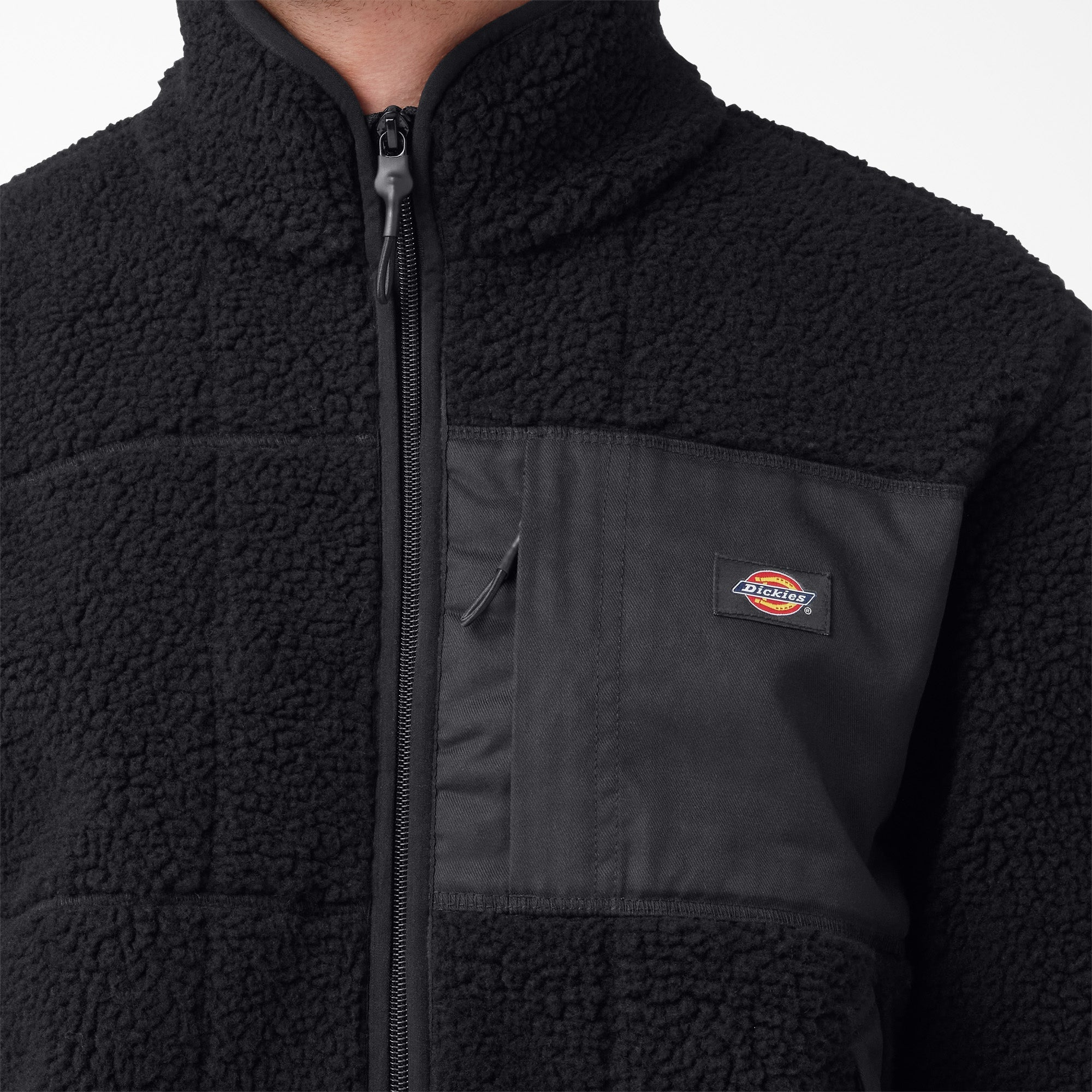 "Red Chute Fleece Jacket"