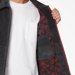 "Franky Villani Sicko Corduroy Eisenhower Jacket"