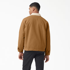 "Duck Canvas High Pile Fleece Jacket"