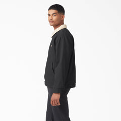 "Duck Canvas High Pile Fleece Jacket"