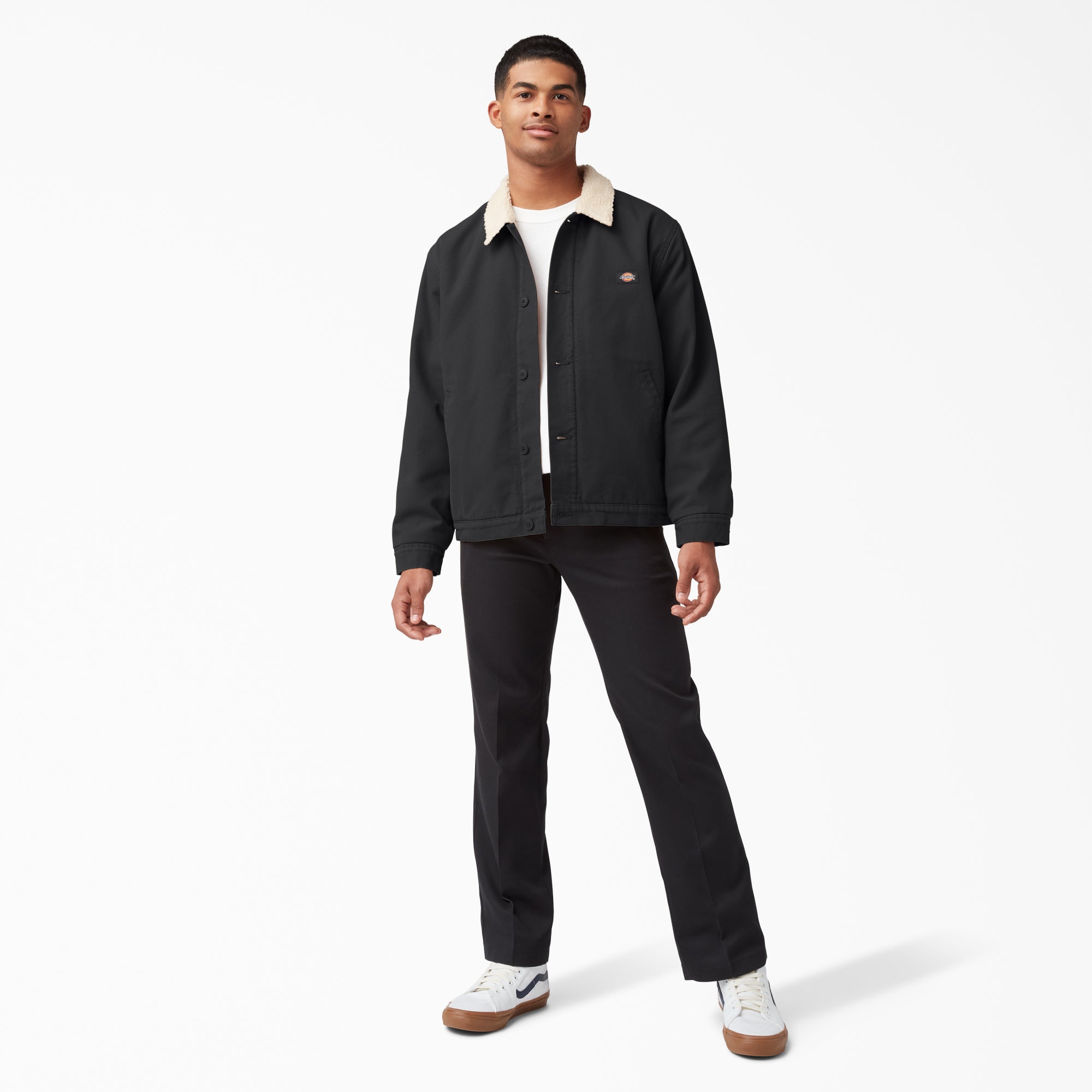 "Duck Canvas High Pile Fleece Jacket"