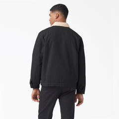 "Duck Canvas High Pile Fleece Jacket"