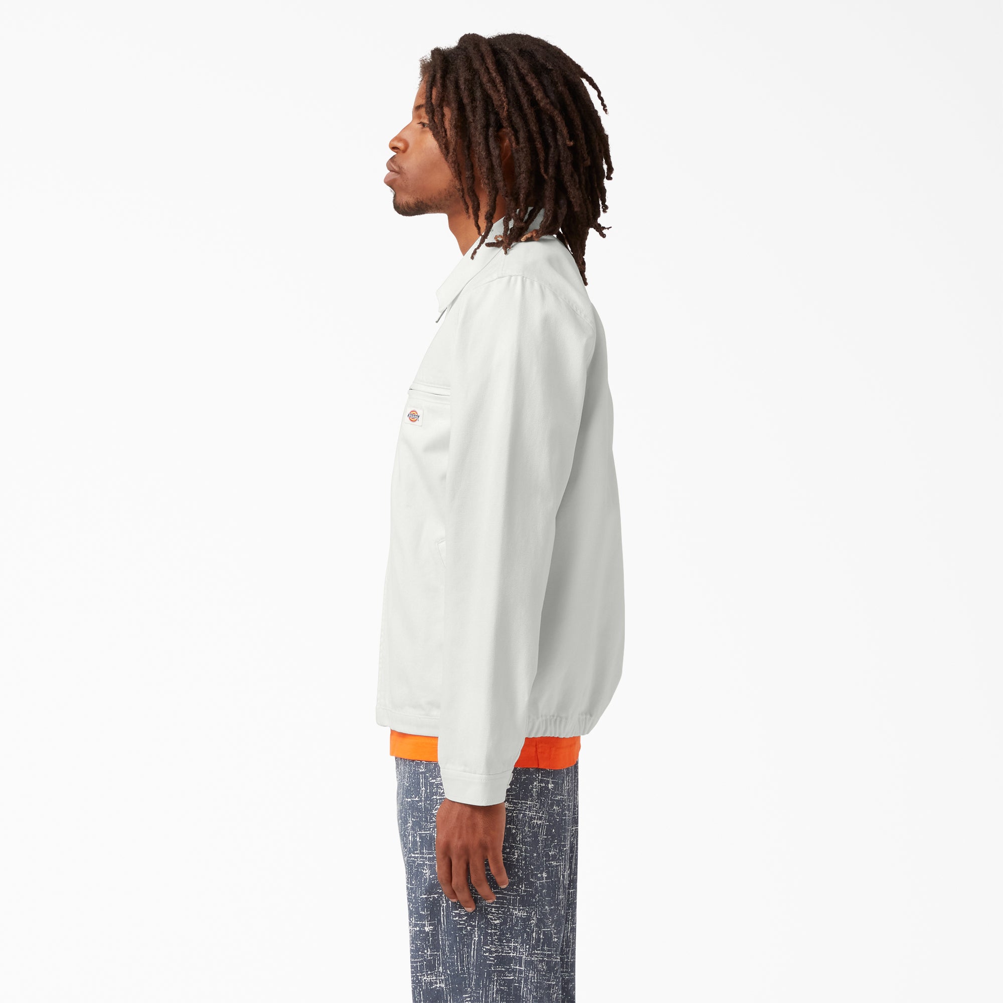 "Stonewashed Duck Unlined Eisenhower Jacket"
