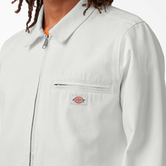 "Stonewashed Duck Unlined Eisenhower Jacket"