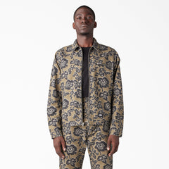 "Desert Floral Eisenhower Jacket"