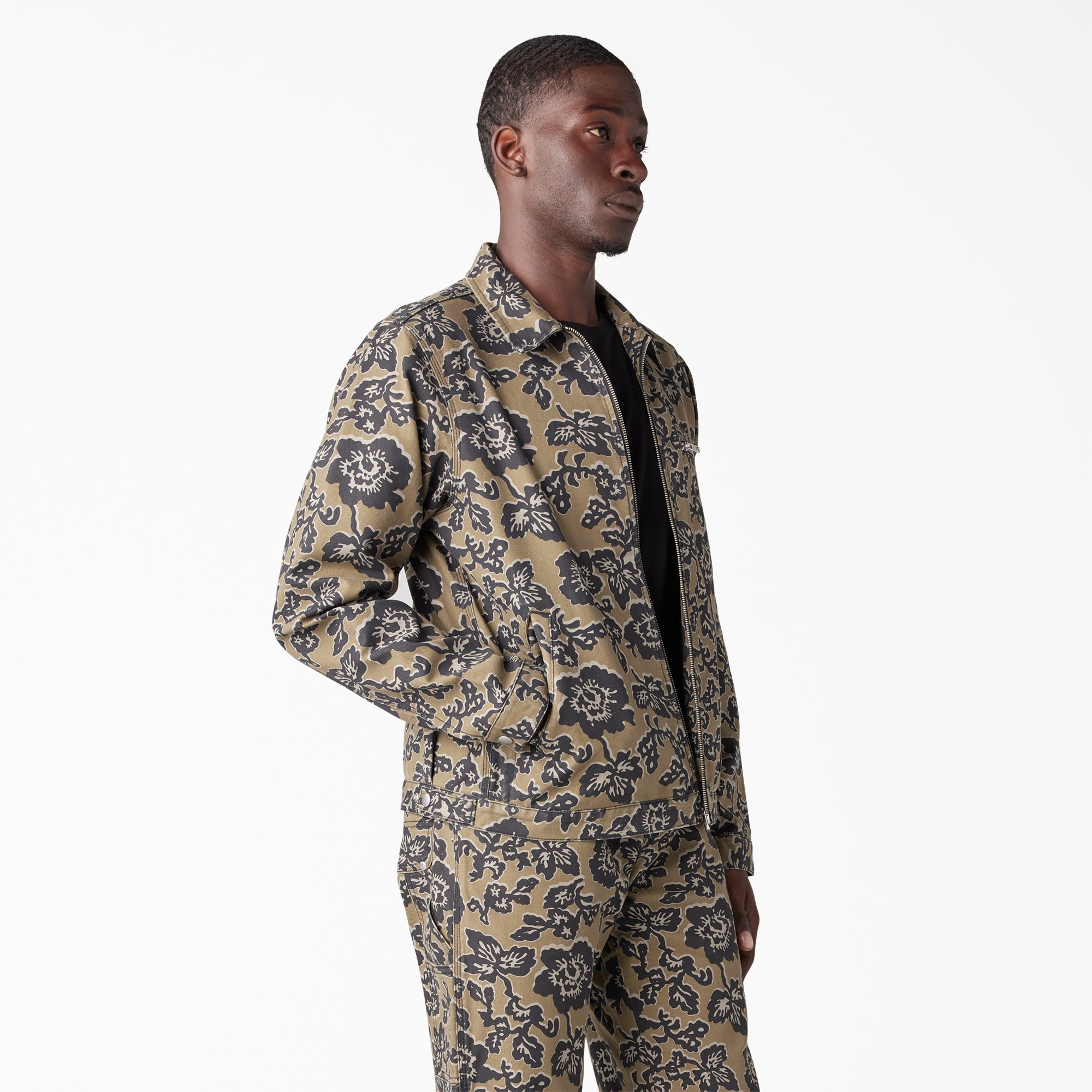 "Desert Floral Eisenhower Jacket"
