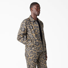 "Desert Floral Eisenhower Jacket"