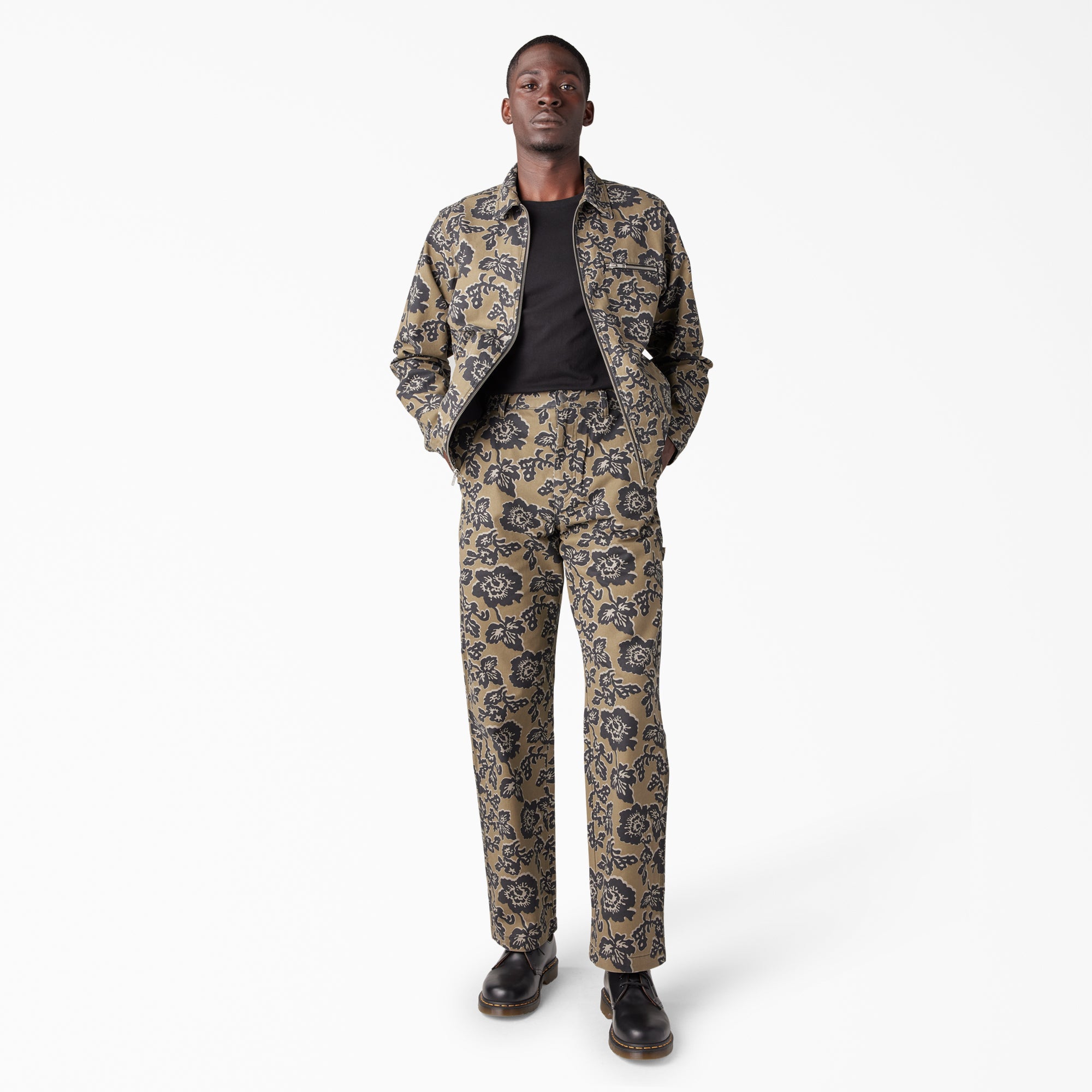 "Desert Floral Eisenhower Jacket"