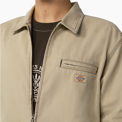 "Duck Contrast Stitch Jacket"