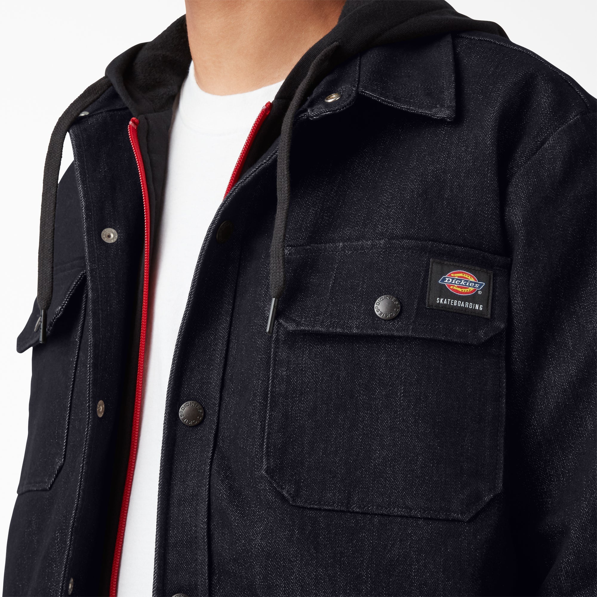 "Dickies Skateboarding Denim Shirt Jacket"