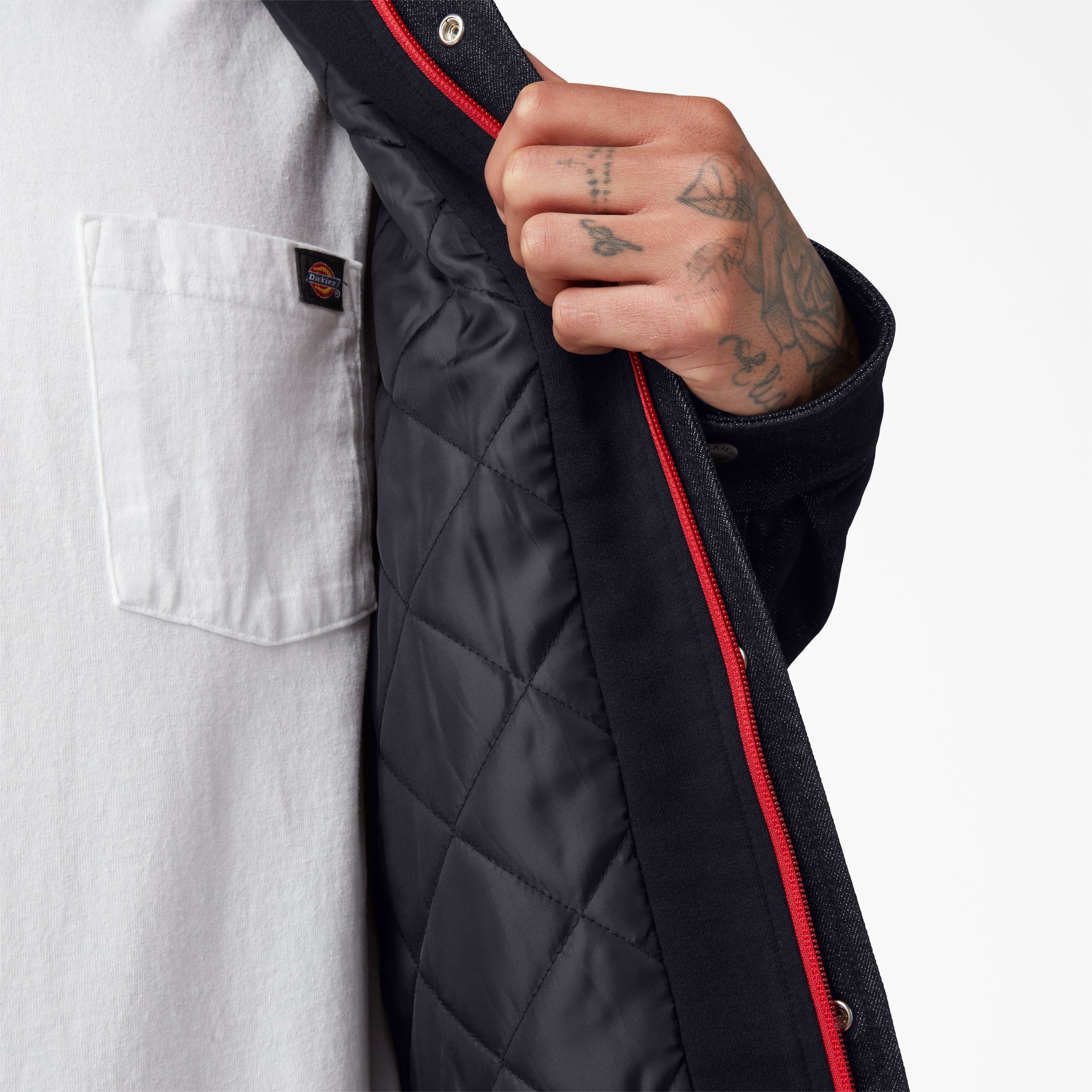 "Dickies Skateboarding Denim Shirt Jacket"