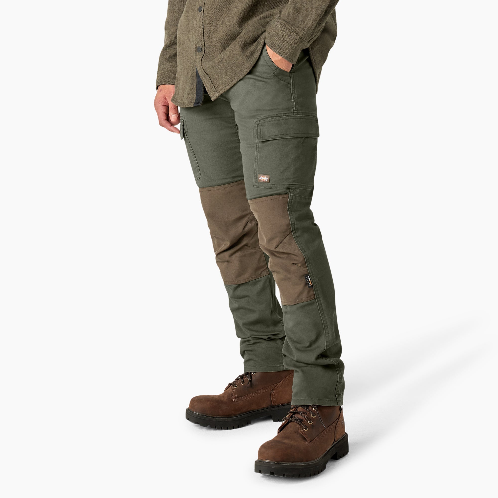 "Temp-iQ® 365 Regular Fit Double Knee Tapered Duck Pants"