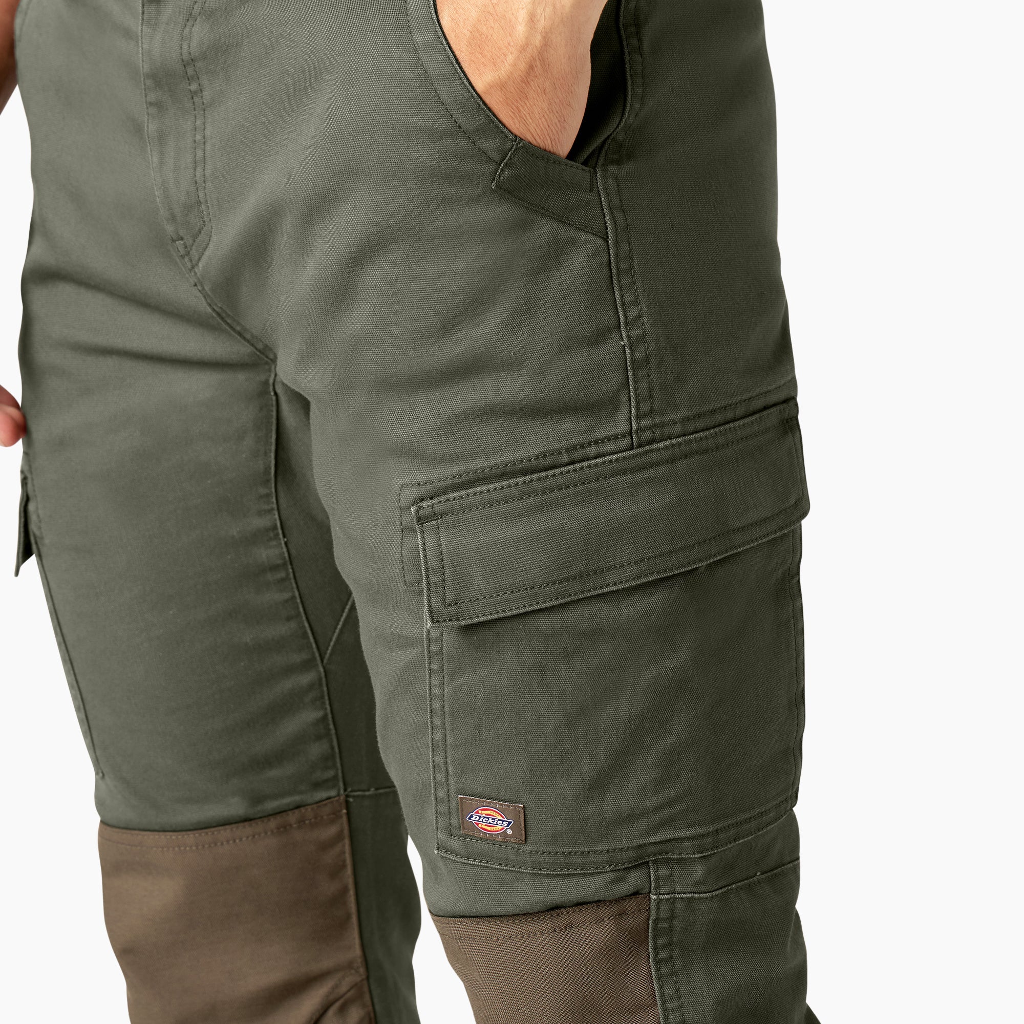 "Temp-iQ® 365 Regular Fit Double Knee Tapered Duck Pants"