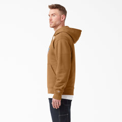 "Water Repellent Logo Hoodie"