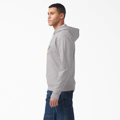 "Water Repellent Logo Hoodie"