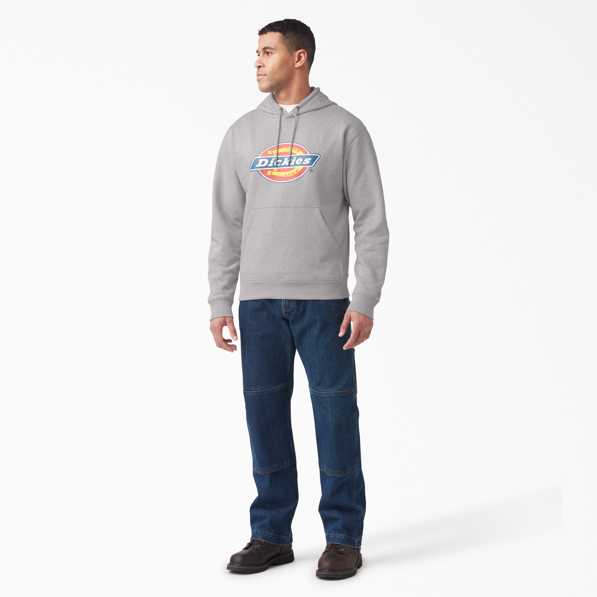 "Water Repellent Logo Hoodie"