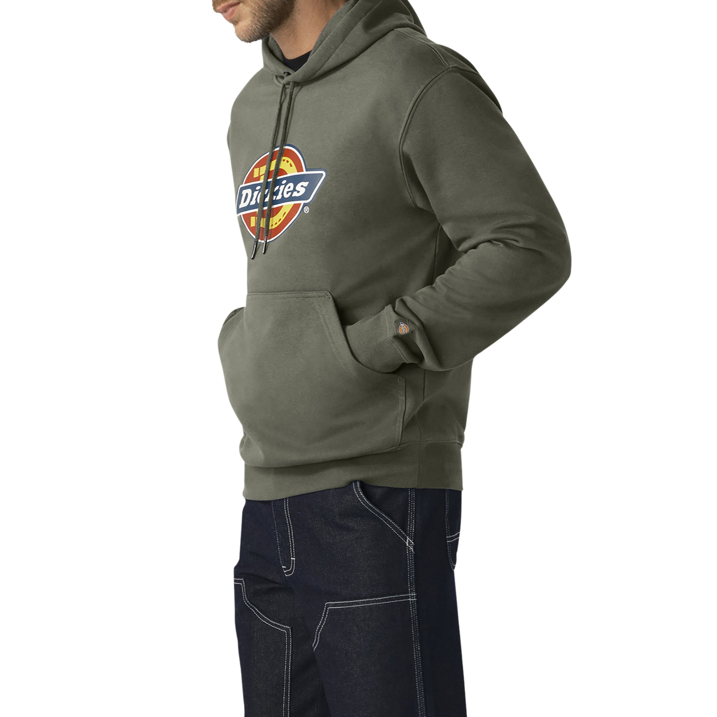 "Water Repellent Logo Hoodie"