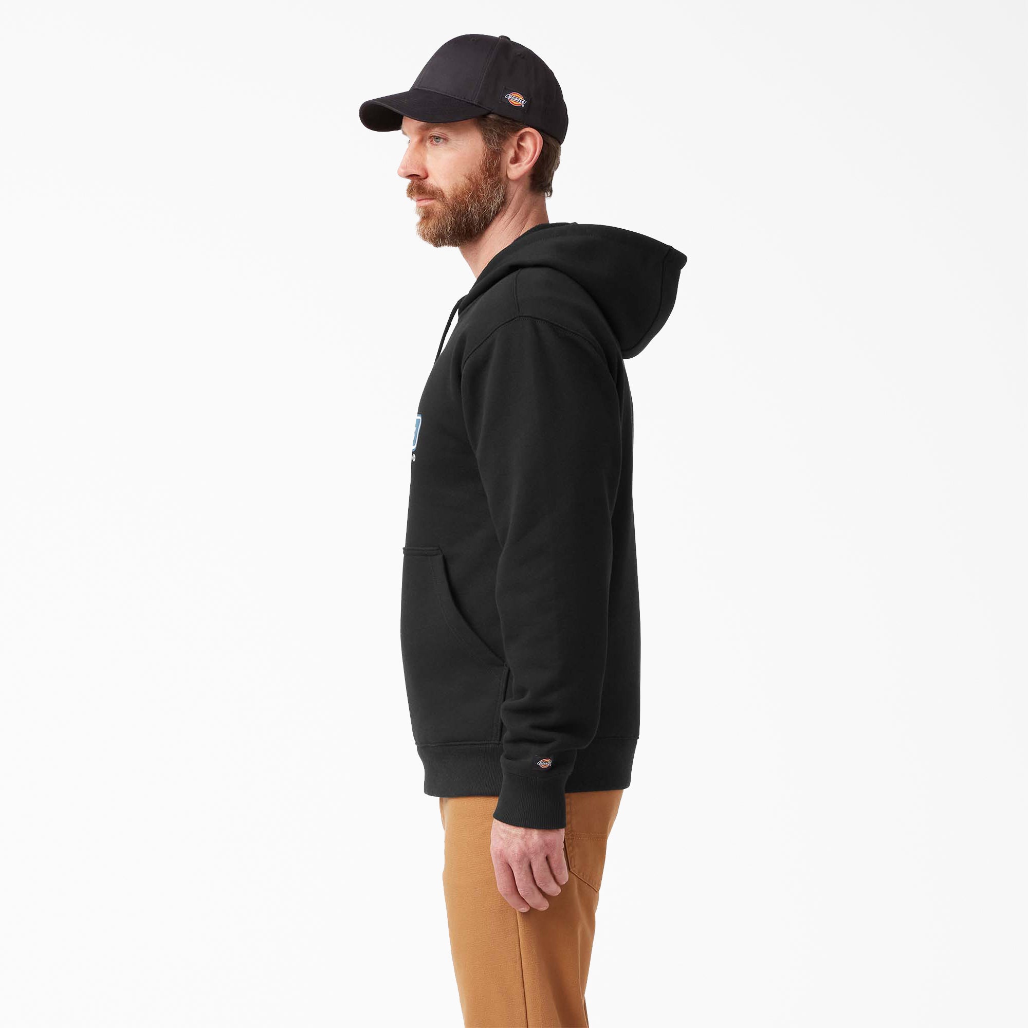 "Water Repellent Logo Hoodie"