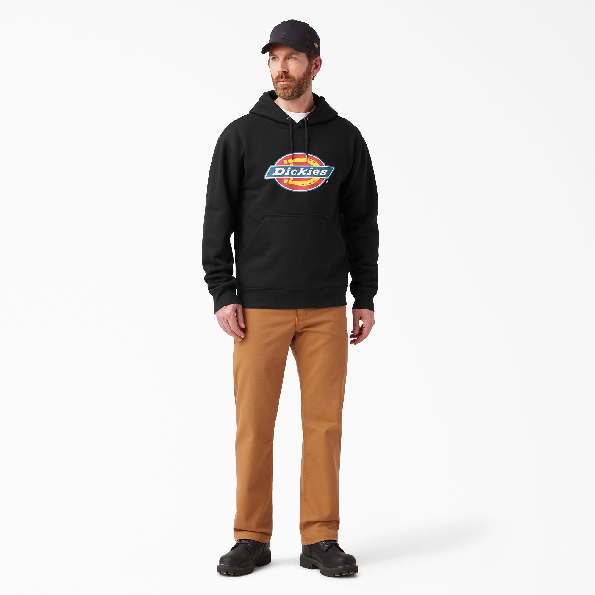 "Water Repellent Logo Hoodie"