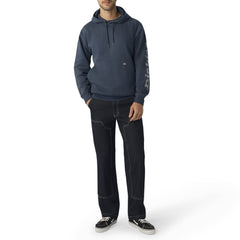 "Water Repellent Sleeve Logo Hoodie"