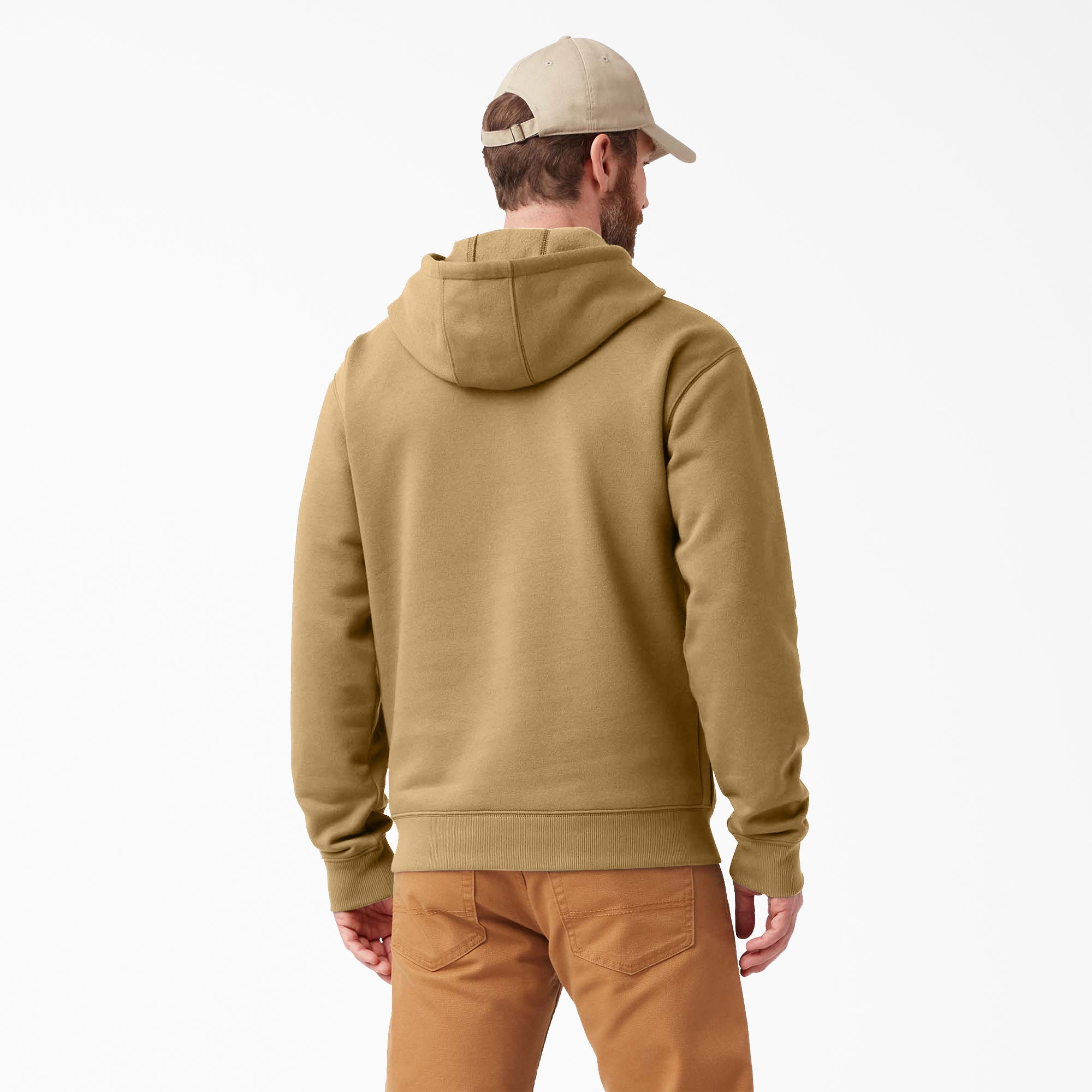 "Water Repellent Sleeve Logo Hoodie"