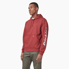 "Water Repellent Sleeve Logo Hoodie"