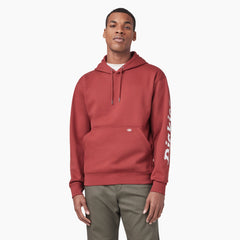 "Water Repellent Sleeve Logo Hoodie"