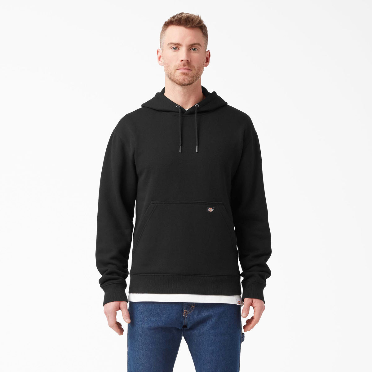 "Water Repellent Sleeve Logo Hoodie"