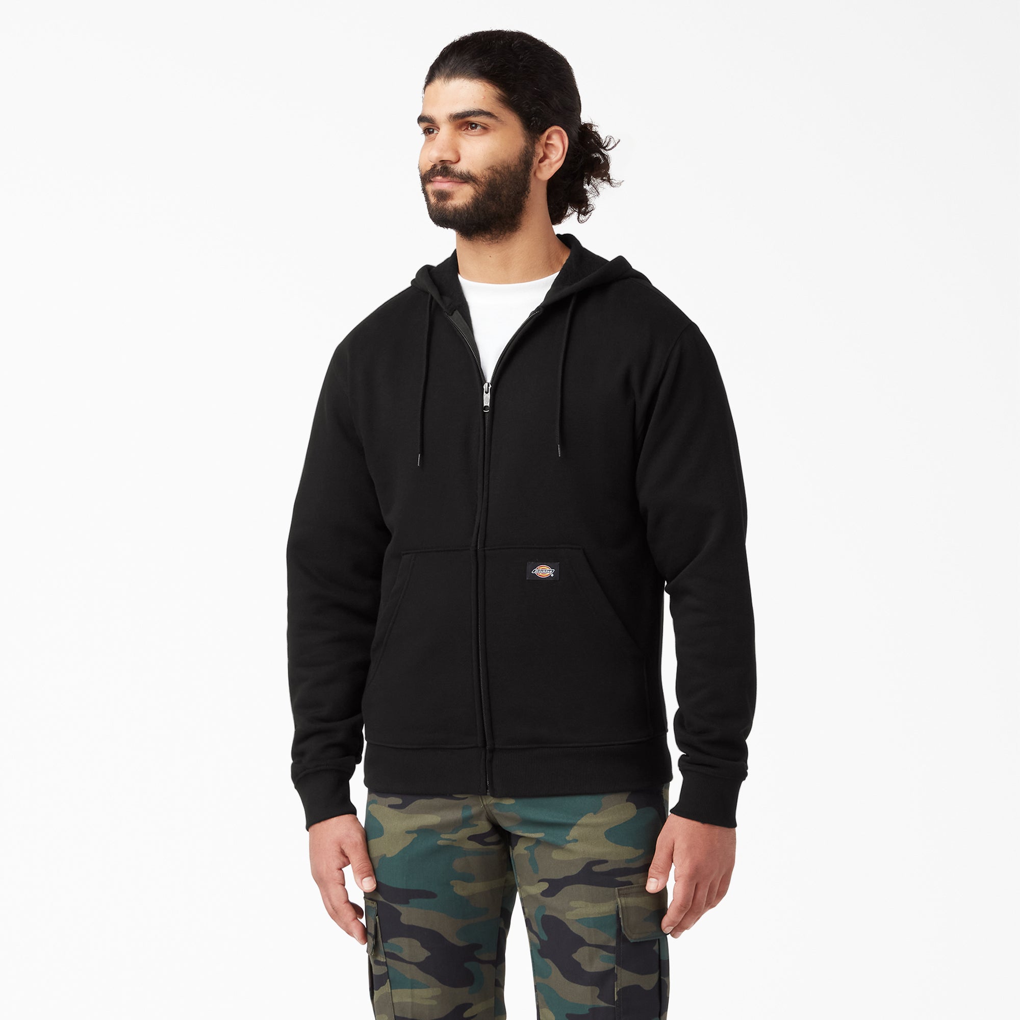 "Midweight Fleece Zip Hoodie"