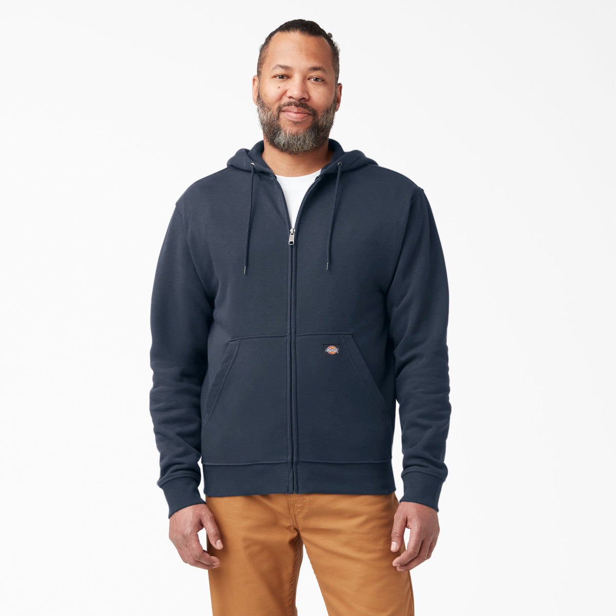 "Midweight Fleece Zip Hoodie"